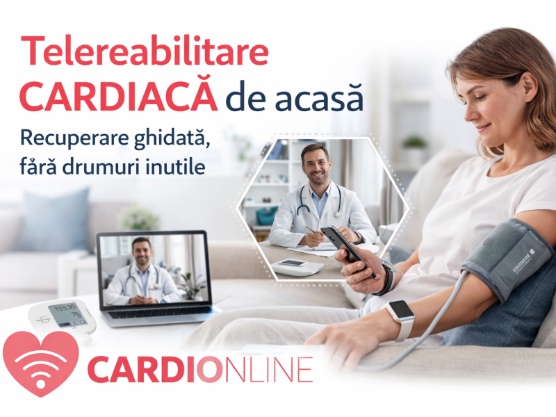 Telereabilitare cardiacă de acasă